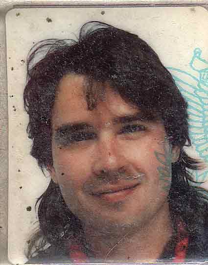 Nick Sharpe passport photo LA Amsterdam Monaco 1986